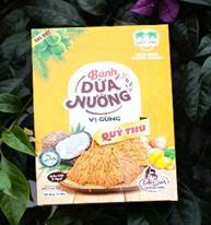 Quy Thu Baked Coconut Cake with Ginger Flavor